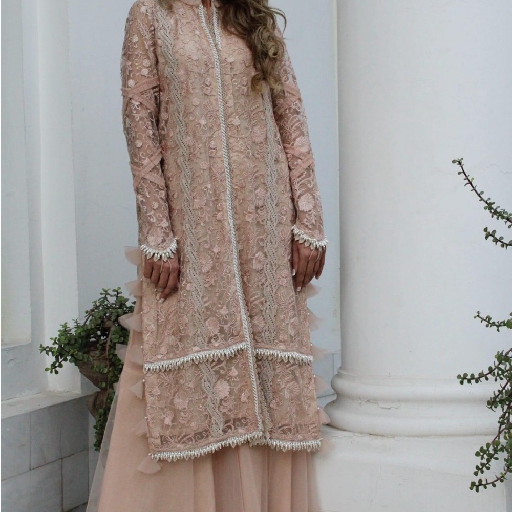 Indian gown with flared pants